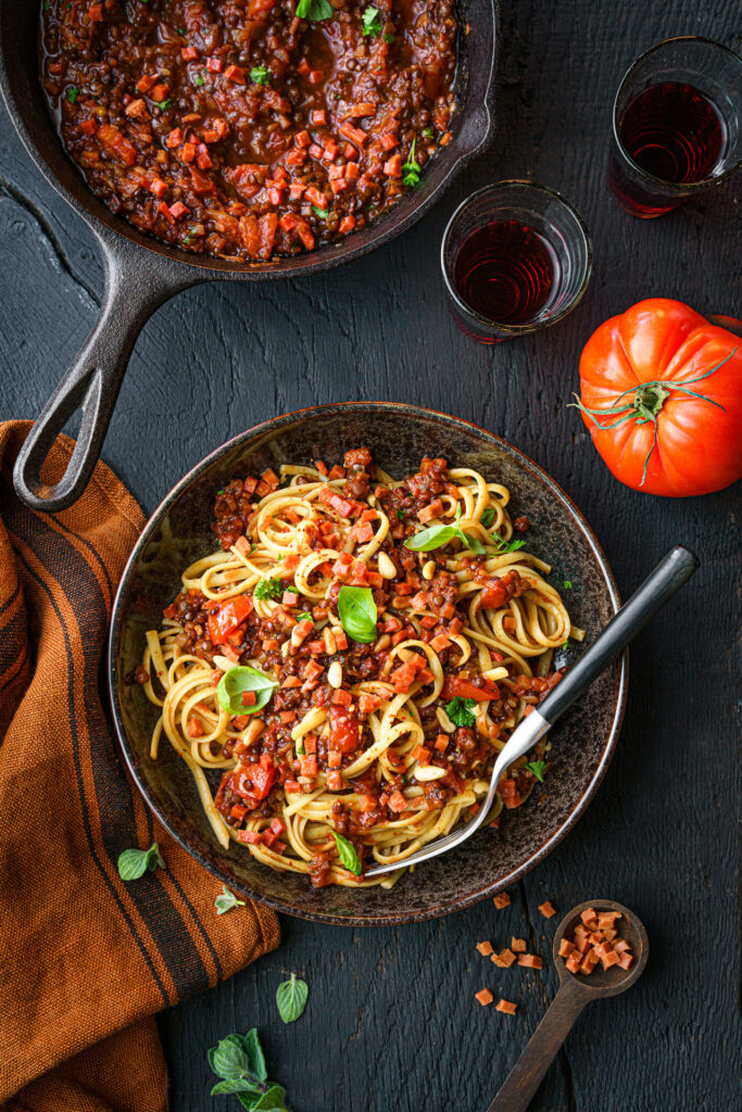 vegane bolognese